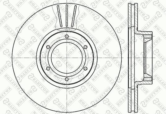 Stellox 6020-3920V-SX - Kočioni disk www.molydon.hr