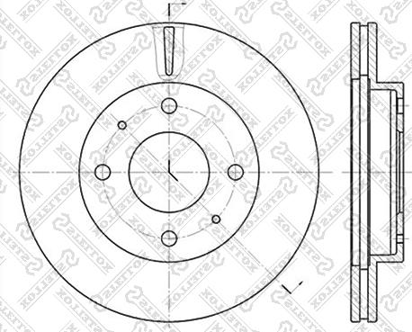 Stellox 6020-3403V-SX - Kočioni disk www.molydon.hr