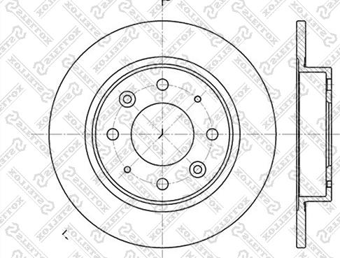 Stellox 6020-3503-SX - Kočioni disk www.molydon.hr