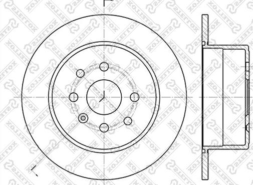 Stellox 6020-3619-SX - Kočioni disk www.molydon.hr