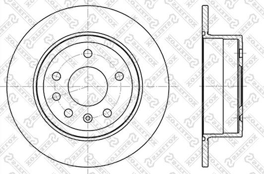 Stellox 6020-3610-SX - Kočioni disk www.molydon.hr