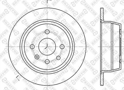 Stellox 6020-3618-SX - Kočioni disk www.molydon.hr