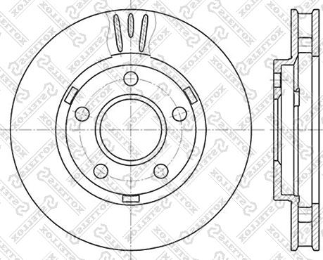 Stellox 6020-3634V-SX - Kočioni disk www.molydon.hr