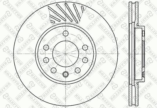 Stellox 6020-3630V-SX - Kočioni disk www.molydon.hr