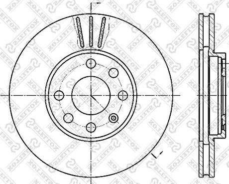 Stellox 6020-3629V-SX - Kočioni disk www.molydon.hr