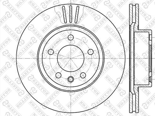 Stellox 6020-3620V-SX - Kočioni disk www.molydon.hr