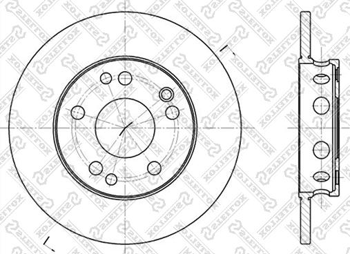 Stellox 6020-3306-SX - Kočioni disk www.molydon.hr