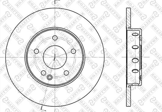 Stellox 6020-3316-SX - Kočioni disk www.molydon.hr