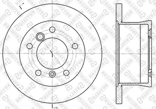 Stellox 6020-3336-SX - Kočioni disk www.molydon.hr