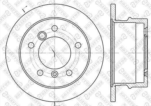 Stellox 6020-3337-SX - Kočioni disk www.molydon.hr