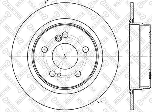 Stellox 6020-3326-SX - Kočioni disk www.molydon.hr