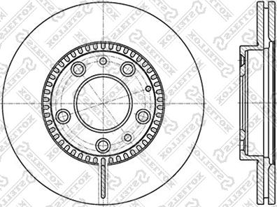 Stellox 6020-3241V-SX - Kočioni disk www.molydon.hr