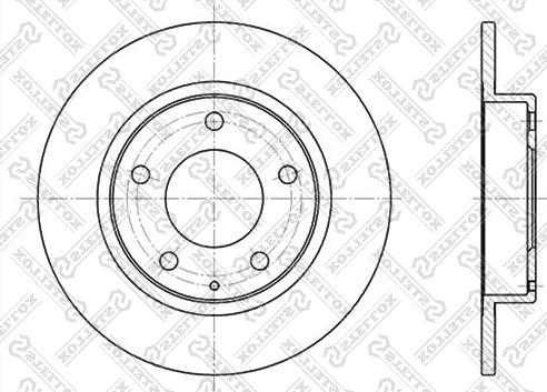 Stellox 6020-3228-SX - Kočioni disk www.molydon.hr