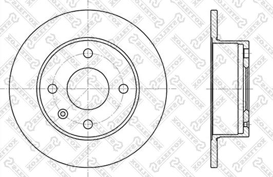 Stellox 6020-2513-SX - Kočioni disk www.molydon.hr