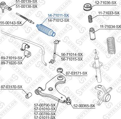 Stellox 14-71011-SX - Manžeta, upravljanje www.molydon.hr