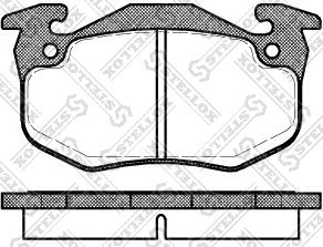 Stellox 155 080B-SX - Komplet Pločica, disk-kočnica www.molydon.hr