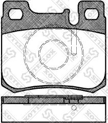 Stellox 168 020B-SX - Komplet Pločica, disk-kočnica www.molydon.hr