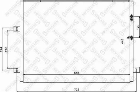 Stellox 10-45534-SX - Kondenzator, klima-Uređaj www.molydon.hr