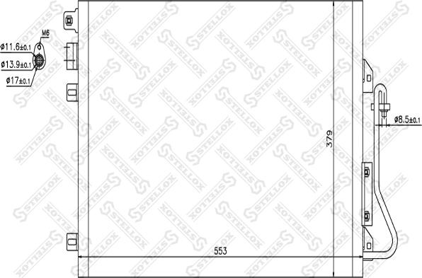 Stellox 10-45044-SX - Kondenzator, klima-Uređaj www.molydon.hr