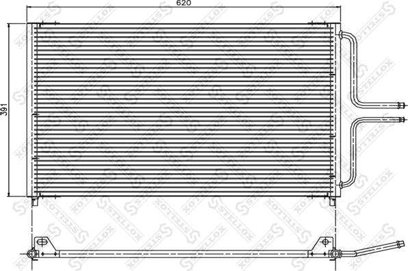 Stellox 10-45050-SX - Kondenzator, klima-Uređaj www.molydon.hr