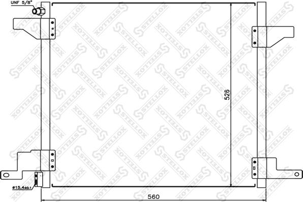 Stellox 10-45129-SX - Kondenzator, klima-Uređaj www.molydon.hr