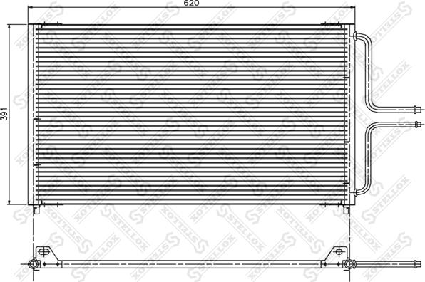 Stellox 10-45200-SX - Kondenzator, klima-Uređaj www.molydon.hr