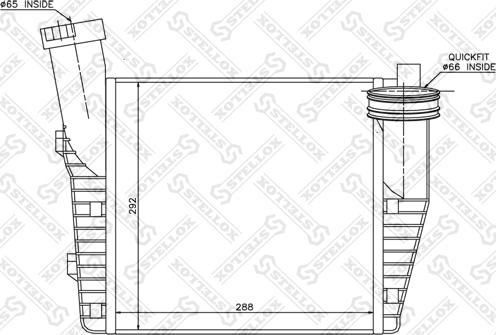 Stellox 10-40083-SX - Intercooler, hladnjak www.molydon.hr