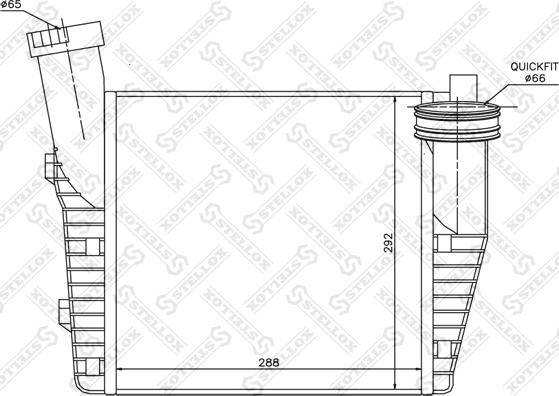 Stellox 10-40074-SX - Intercooler, hladnjak www.molydon.hr