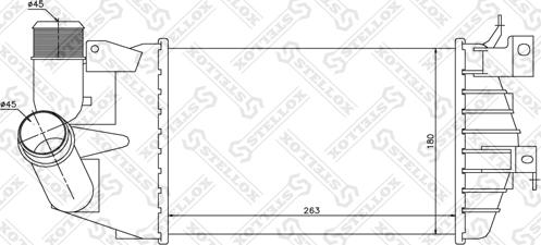 Stellox 10-40234-SX - Intercooler, hladnjak www.molydon.hr