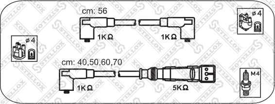 Stellox 10-39054-SX - Set kablova za paljenje www.molydon.hr