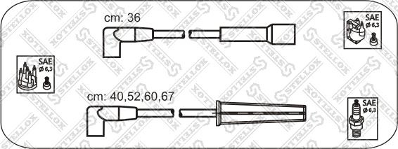 Stellox 10-30041-SX - Set kablova za paljenje www.molydon.hr