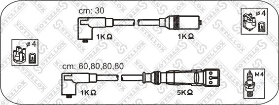 Stellox 10-31309-SX - Set kablova za paljenje www.molydon.hr