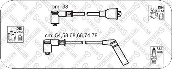 Stellox 10-38492-SX - Set kablova za paljenje www.molydon.hr