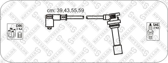 Stellox 10-38459-SX - Set kablova za paljenje www.molydon.hr