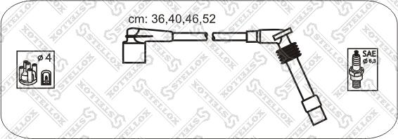 Stellox 10-38460-SX - Set kablova za paljenje www.molydon.hr