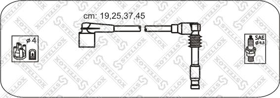 Stellox 10-38571-SX - Set kablova za paljenje www.molydon.hr