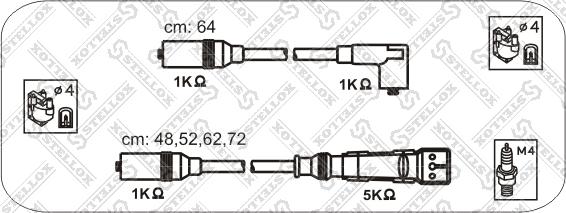 Stellox 10-38083-SX - Set kablova za paljenje www.molydon.hr