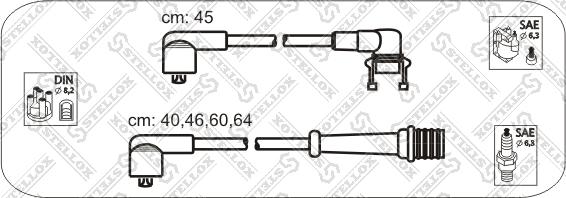 Stellox 10-38163-SX - Set kablova za paljenje www.molydon.hr