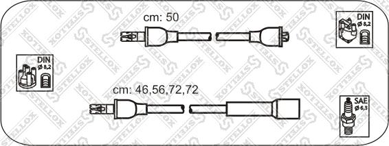 Stellox 10-38105-SX - Set kablova za paljenje www.molydon.hr