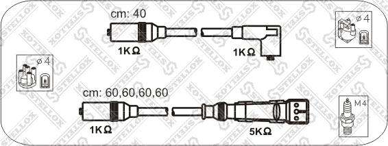 Stellox 10-38330-SX - Set kablova za paljenje www.molydon.hr