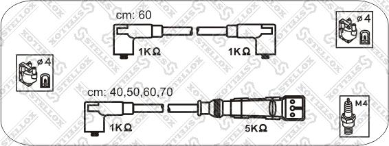 Stellox 10-38338-SX - Set kablova za paljenje www.molydon.hr