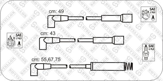 Stellox 10-32311-SX - Set kablova za paljenje www.molydon.hr