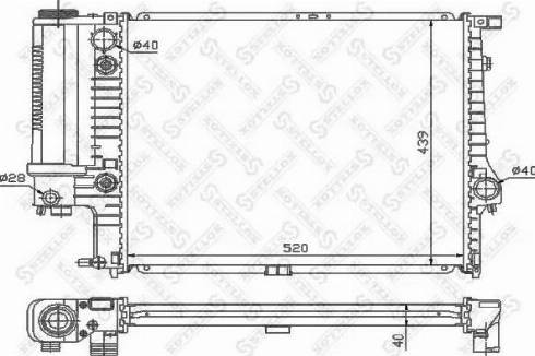 Stellox 10-25552-SX - Hladnjak, hladjenje motora www.molydon.hr