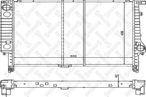 Stellox 10-25583-SX - Hladnjak, hladjenje motora www.molydon.hr