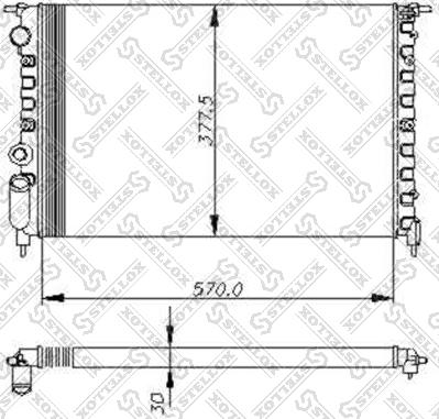 Stellox 10-25039-SX - Hladnjak, hladjenje motora www.molydon.hr