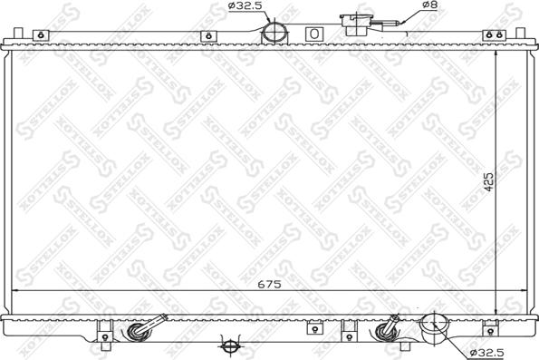 Stellox 10-26087-SX - Hladnjak, hladjenje motora www.molydon.hr