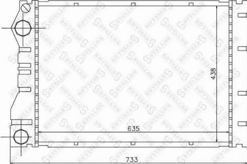 Stellox 10-26197-SX - Hladnjak, hladjenje motora www.molydon.hr