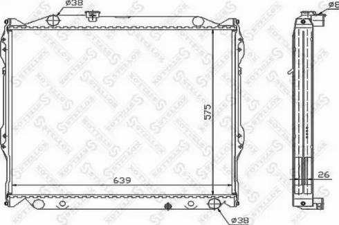 Stellox 10-26301-SX - Hladnjak, hladjenje motora www.molydon.hr
