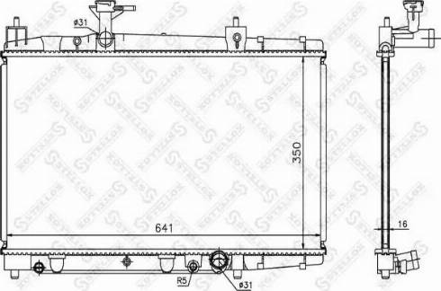 Stellox 10-26307-SX - Hladnjak, hladjenje motora www.molydon.hr