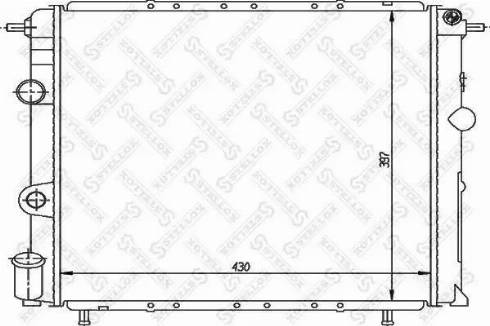 Stellox 10-26200-SX - Hladnjak, hladjenje motora www.molydon.hr